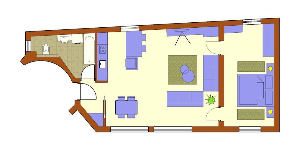 Apartment Atrium Plaza Zagreb Ruang foto